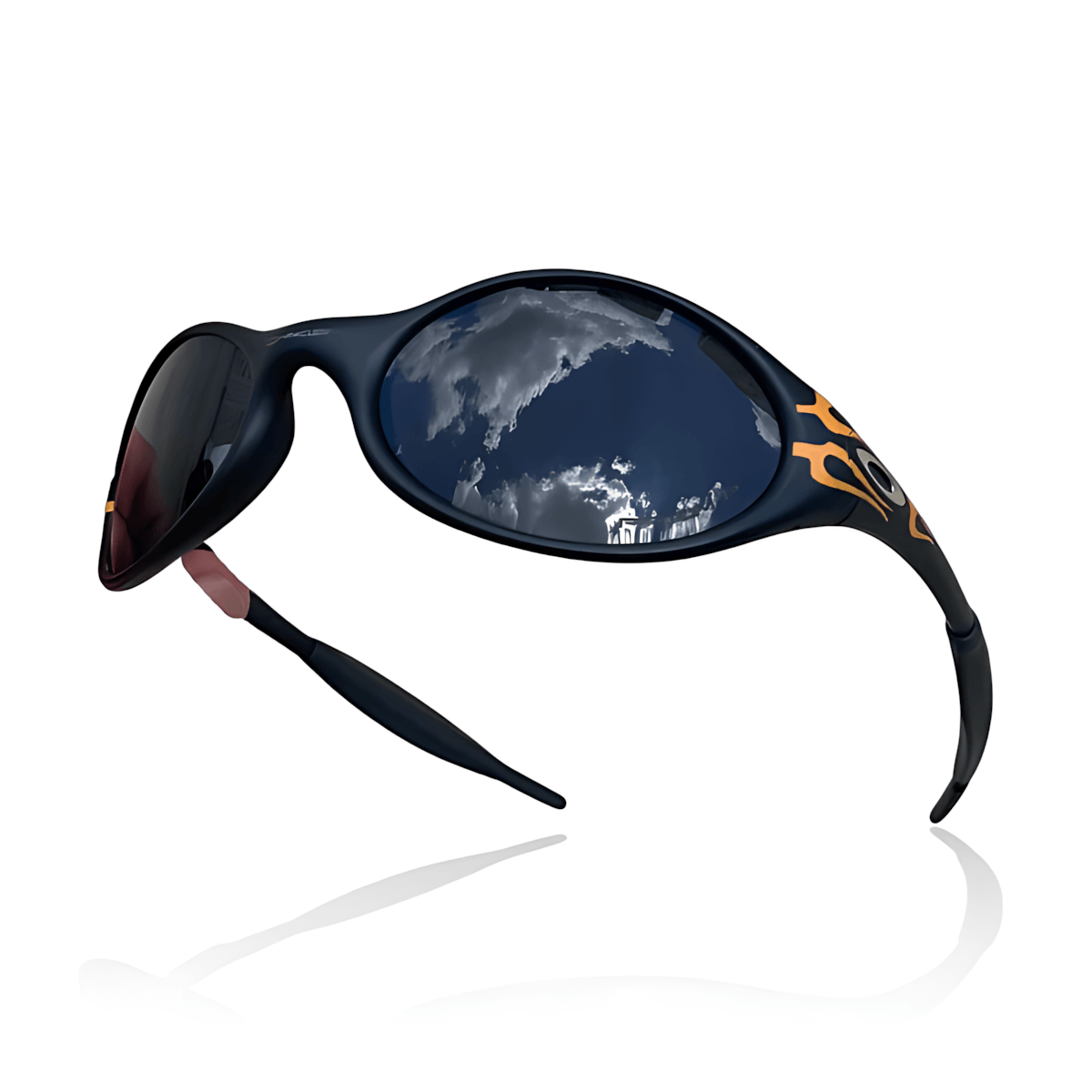 Eye Jacket Flame — Preta Lente Preta