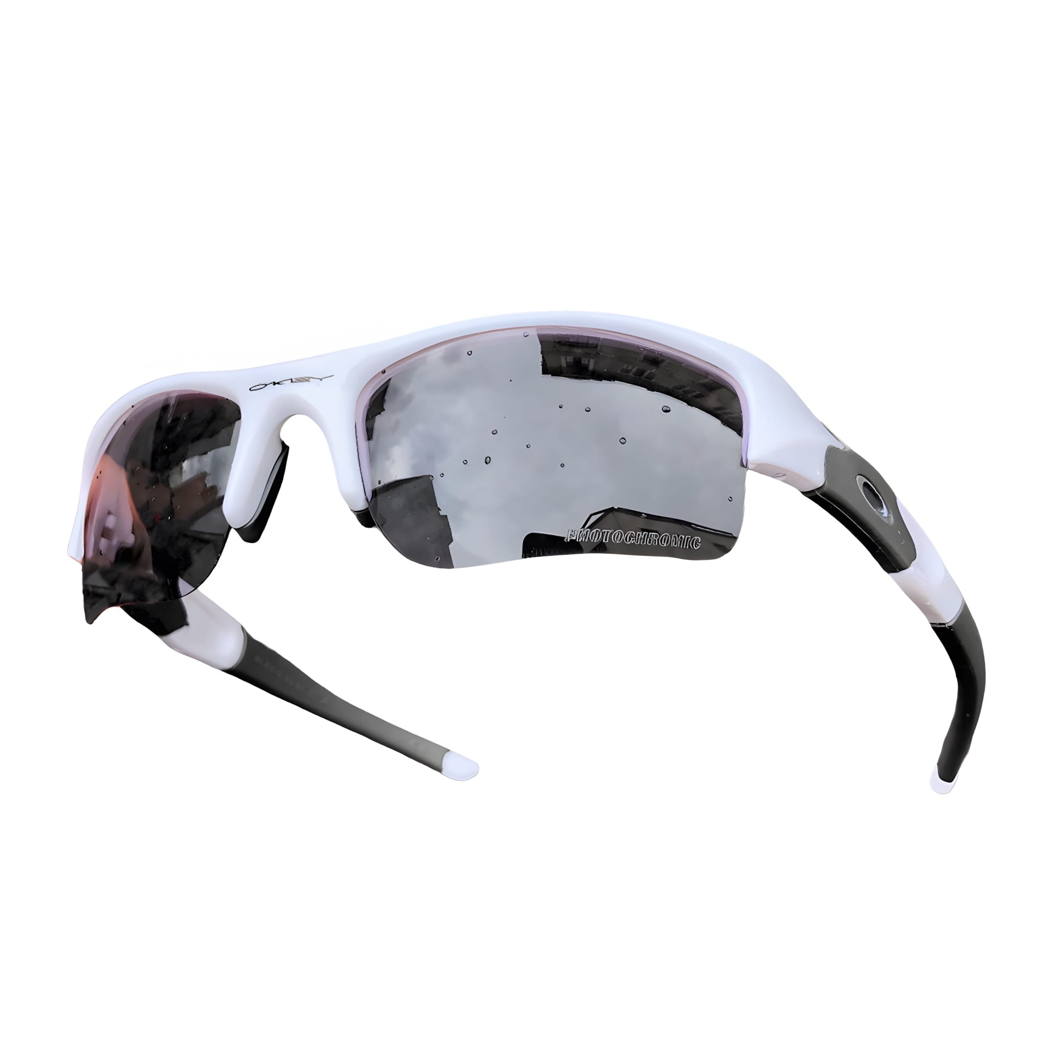 Flak 1.0 Branca/Preta Lentes Black