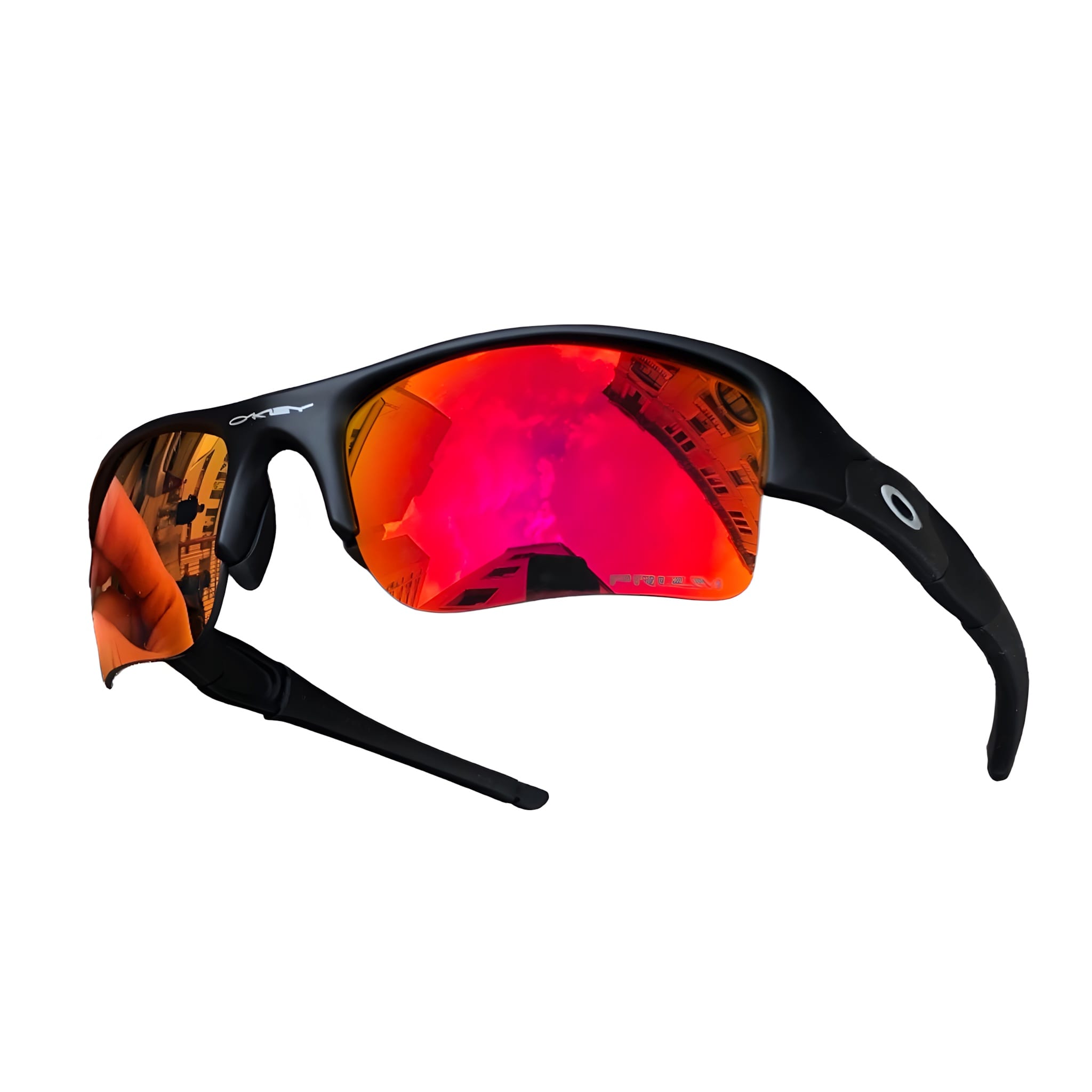 Flak 1.0 Preta Lentes Ruby
